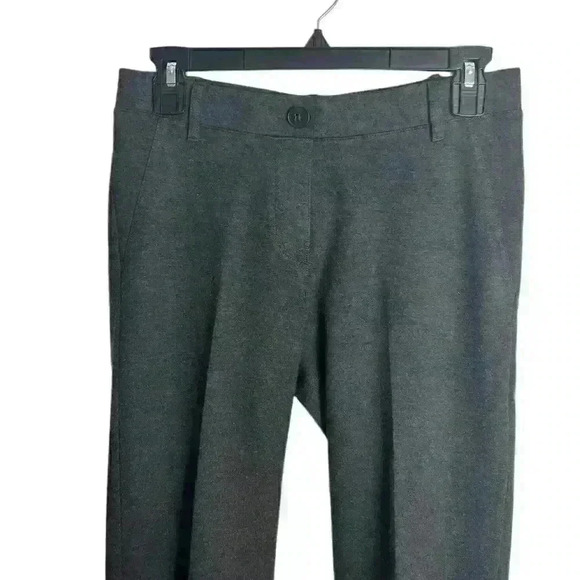 BETABRAND Dress Pant Yoga Pants Bootcut Ponte Stretch Pull-On Charcoal Grey Sm - Picture 3 of 8